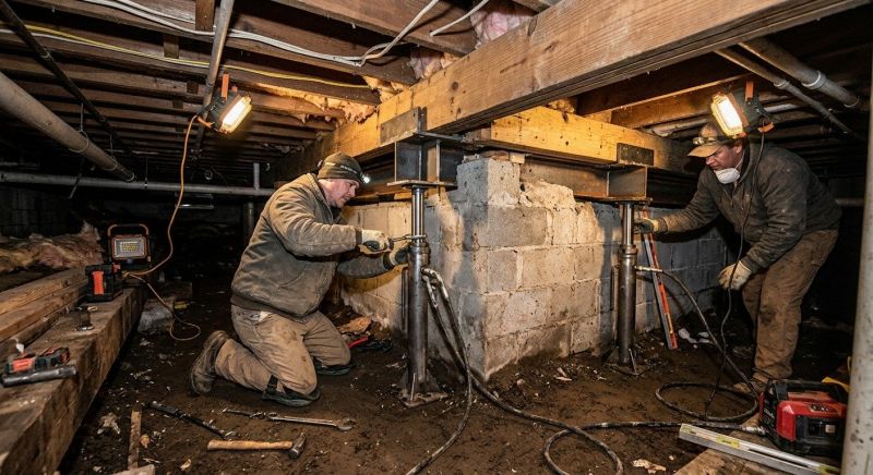 Basement Foundation Repair in Nottingham, PA