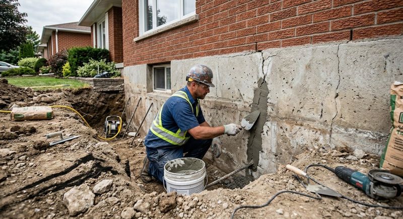 Basement Foundation Repair in Windsor Mill, MD