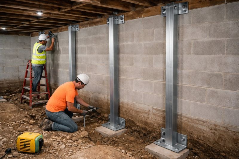 Basement Stabilization in Harford County, MD