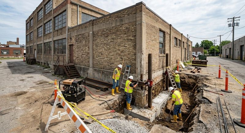 Building Foundation Repair in Abingdon, MD