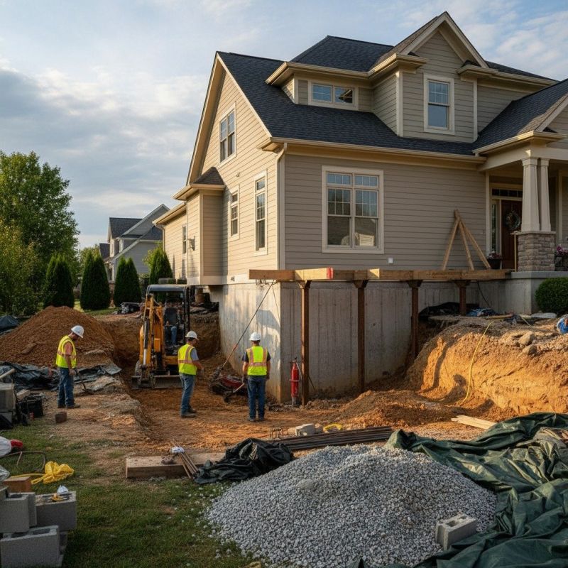 Building Foundation Repair in Bel Air, MD