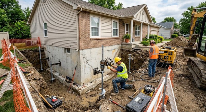 Building Foundation Repair in Havre De Grace, MD