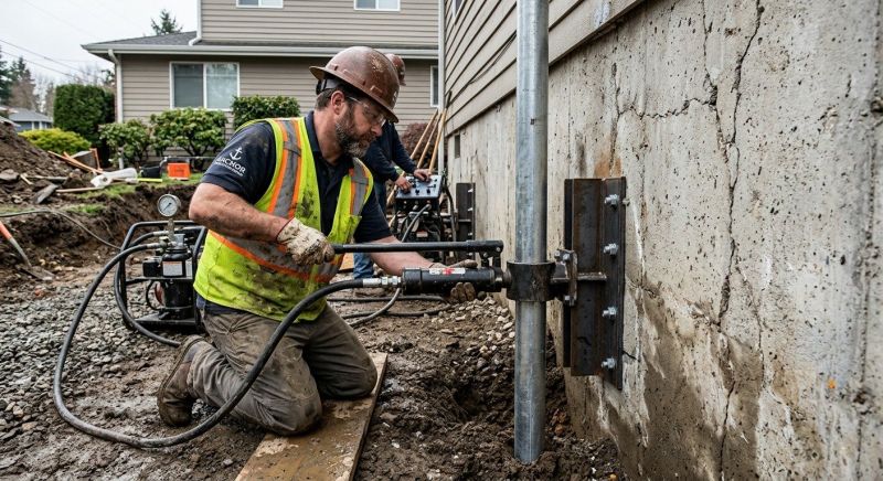 Concrete Foundation Leveling in Middle River, MD