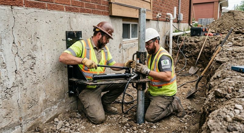 Concrete Foundation Leveling in Owings Mills, MD
