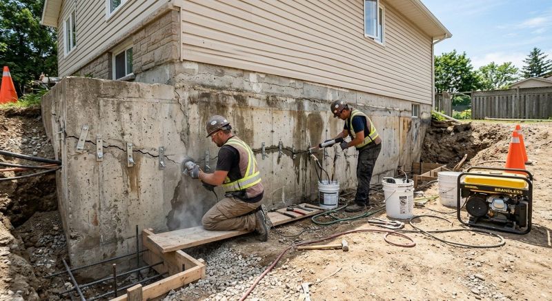 Concrete Foundation Repair in Nottingham, PA