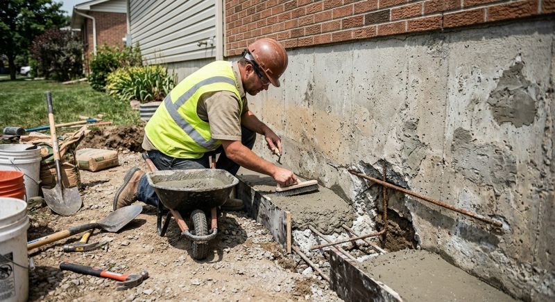 Concrete Foundation Repair in Port Deposit, MD