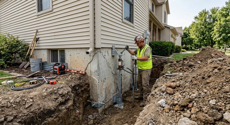 Concrete Foundation Repair in Rising Sun, MD