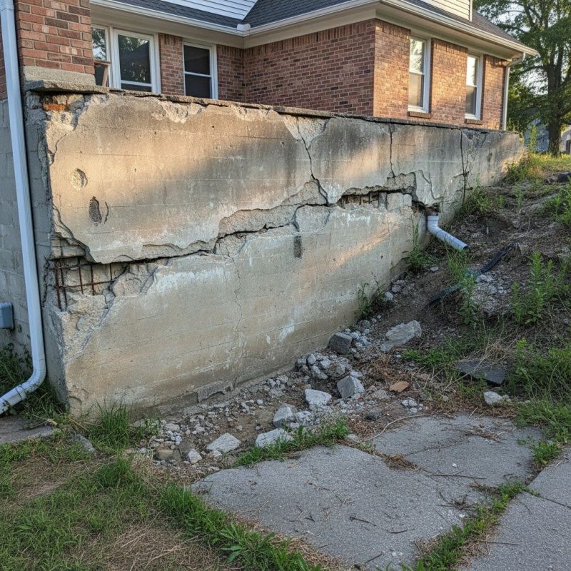 Cracked Foundation Repair in Maryland Line, MD