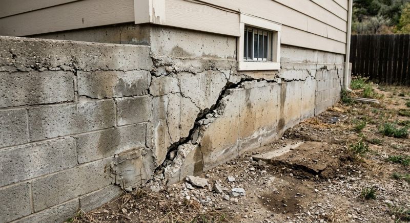 Cracked Foundation Repair in Middle River, MD