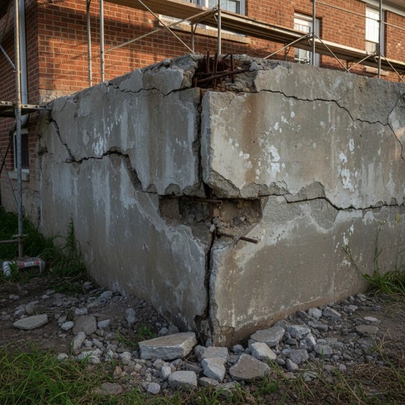 Cracked Foundation Repair in Phoenix, MD