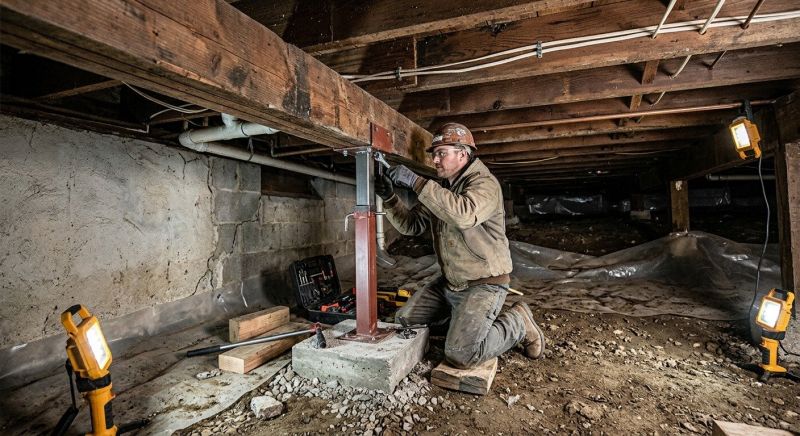 Crawlspace Foundation Repair in Baltimore County, MD
