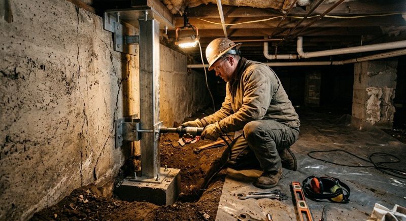 Crawlspace Foundation Repair in Owings Mills, MD