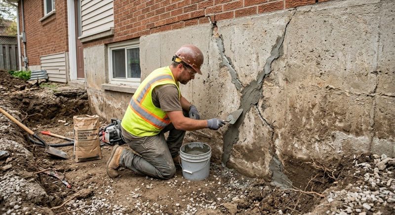 Foundation Crack Repair in Harford County, MD