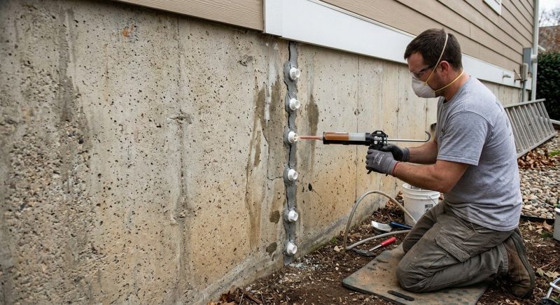 Foundation Cracks Repair in Harford County, MD