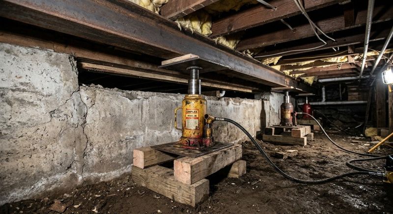 Foundation Jacking in Baltimore, MD