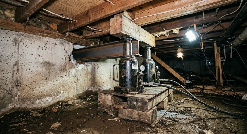 Foundation Jacking in Gwynn Oak, MD