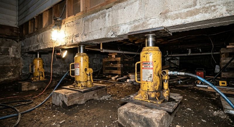 Foundation Jacking in Havre De Grace, MD