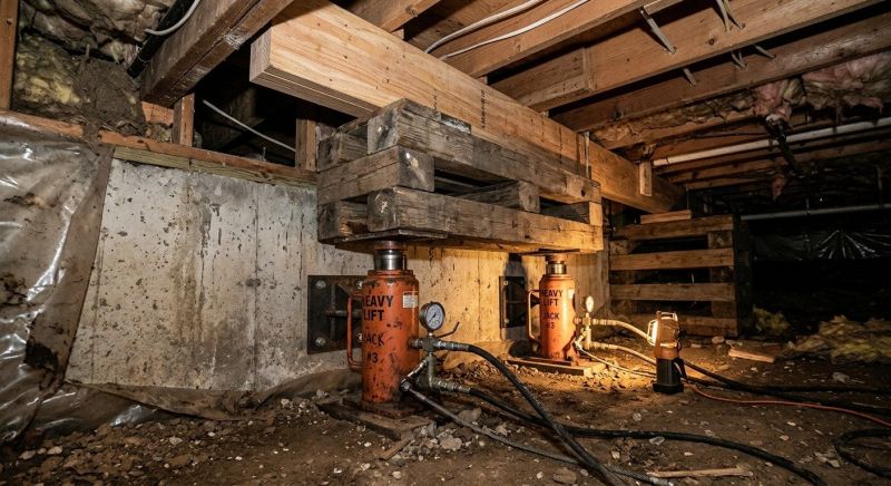 Foundation Jacking in Kingsville, MD