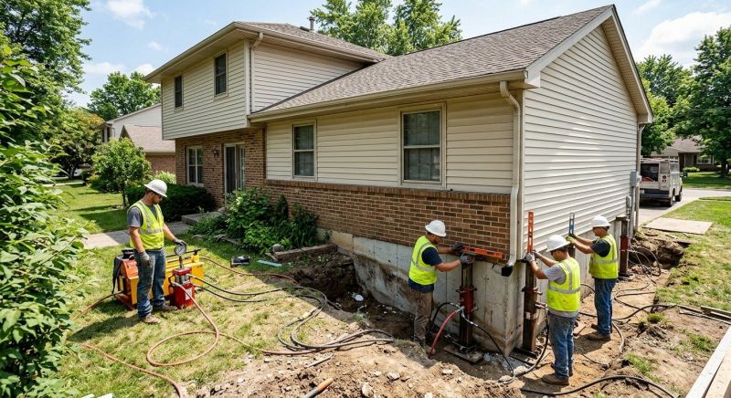 Foundation Jacking in Middle River, MD