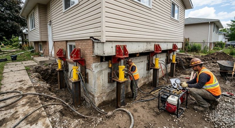 Foundation Lifting in Windsor Mill, MD