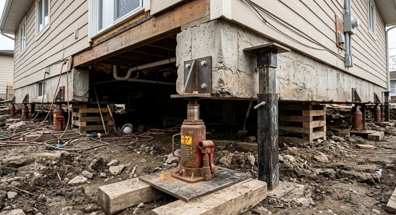 Foundation Raising in Middle River, MD