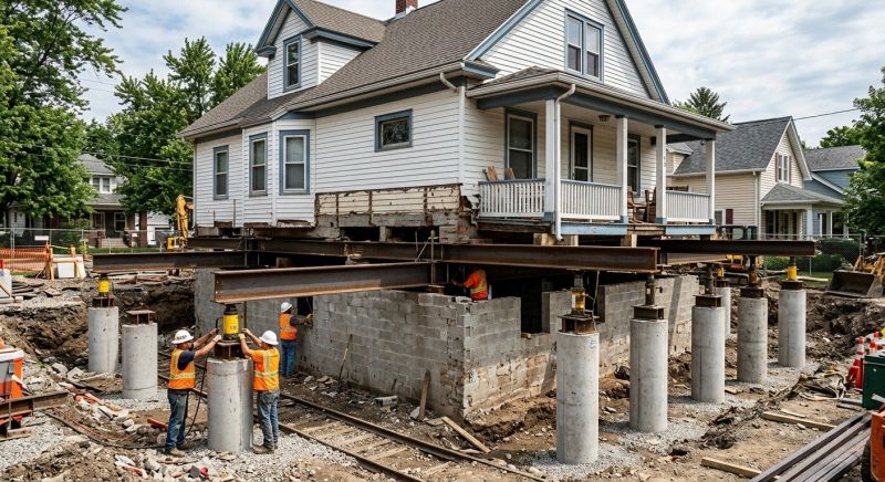 Foundation Raising in Rising Sun, MD