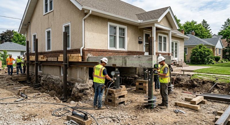 Foundation Releveling in Harford County, MD