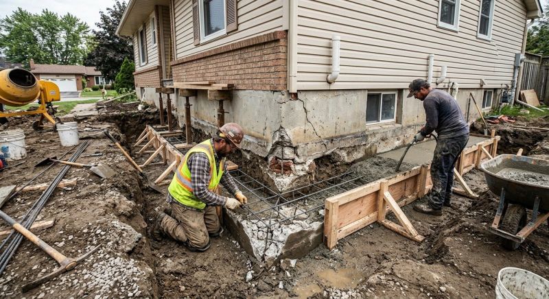 Foundation Repair in Bel Air, MD