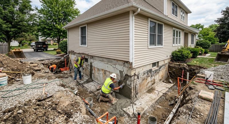 Foundation Restoration in Harford County, MD