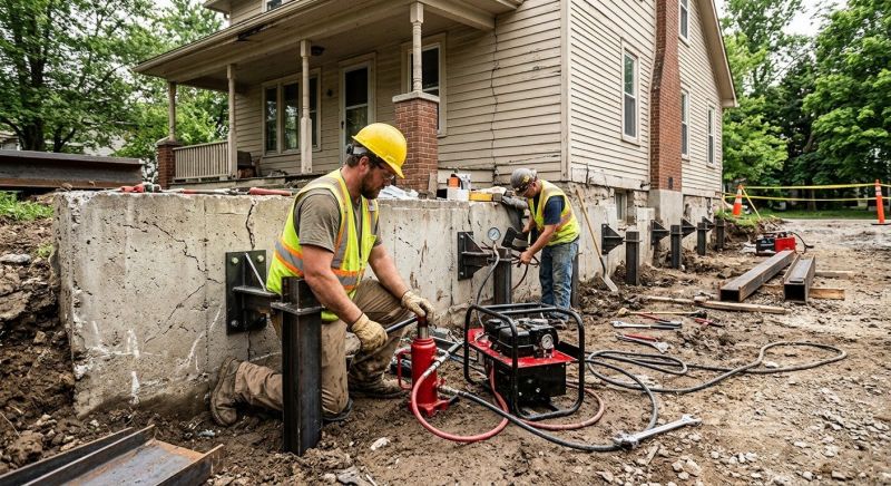 Foundation Stabilizing in Baltimore, MD