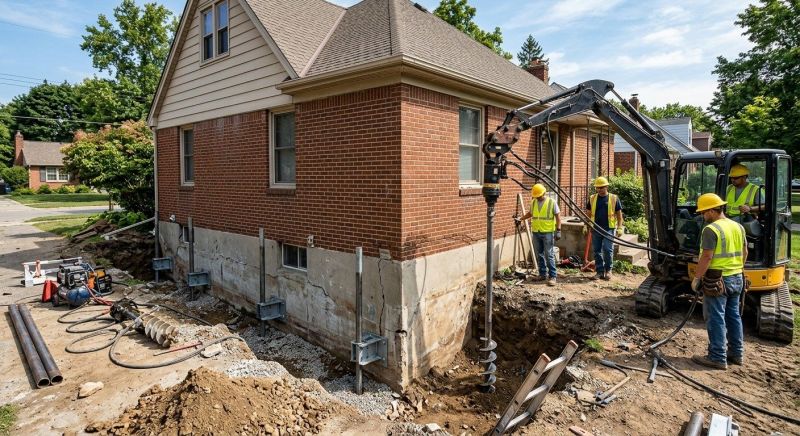 Foundation Stabilizing in Baltimore, MD