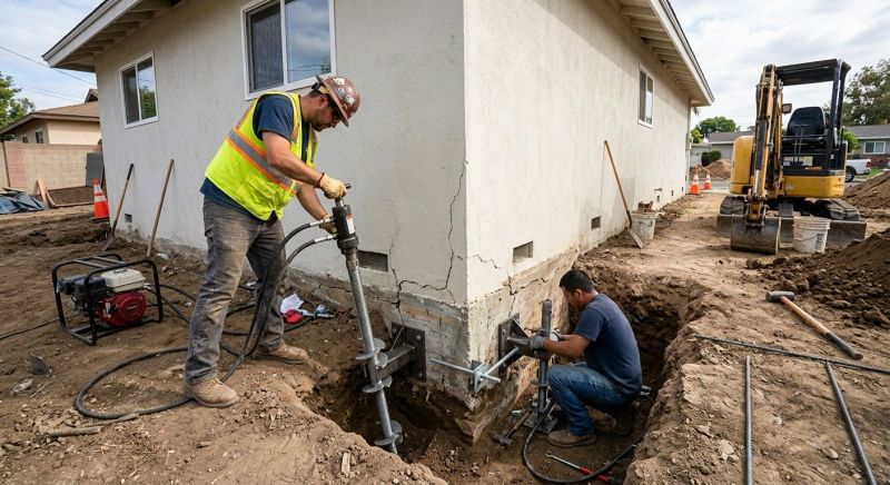 Foundation Stabilizing in Forest Hill, MD