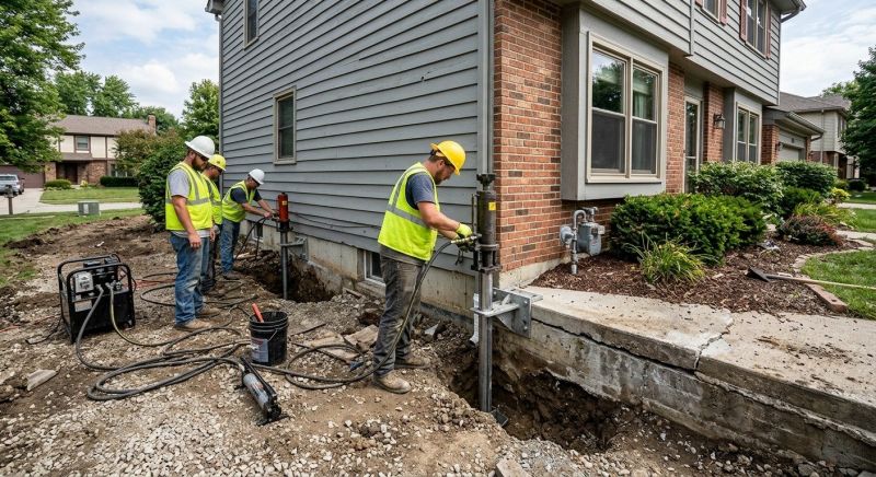 Foundation Stabilizing in Gwynn Oak, MD