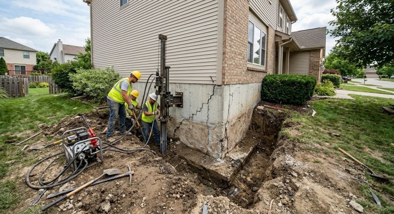Foundation Stabilizing in Parkville, MD