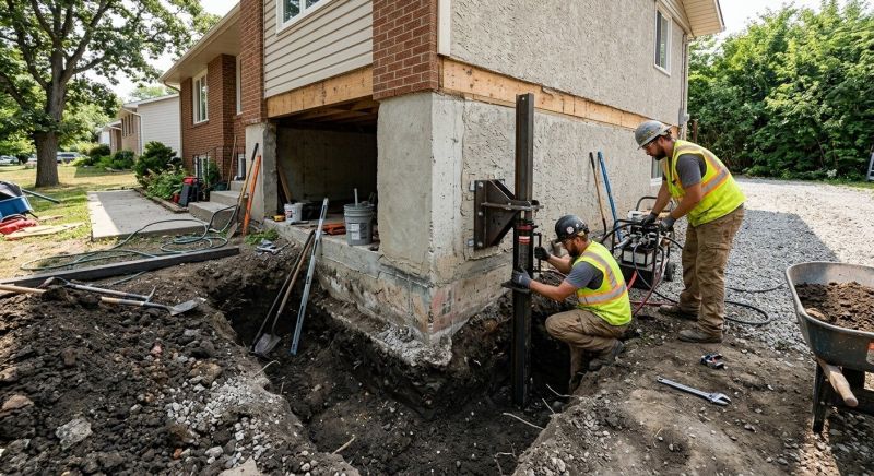 Foundation Structural Repair in Cockeysville, MD