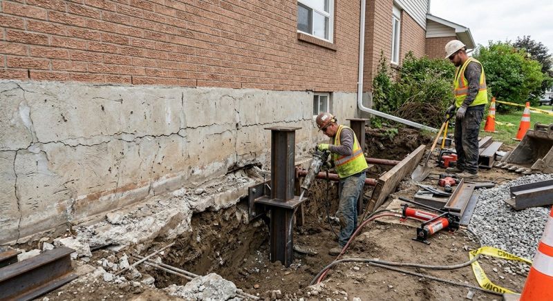 Foundation Structural Repair in Holtwood, PA