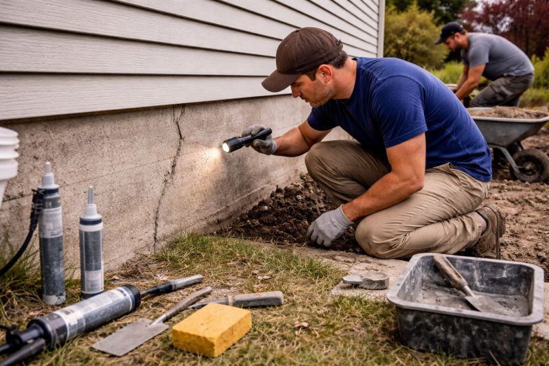 Home Foundation Repair in Brogue, PA