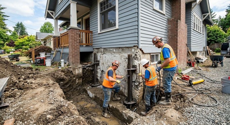 Home Foundation Repair in Parkton, MD