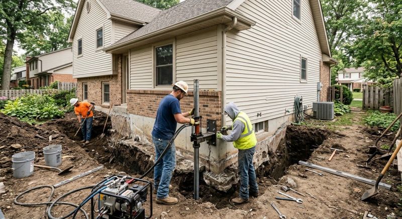 Home Foundation Repair in Windsor Mill, MD