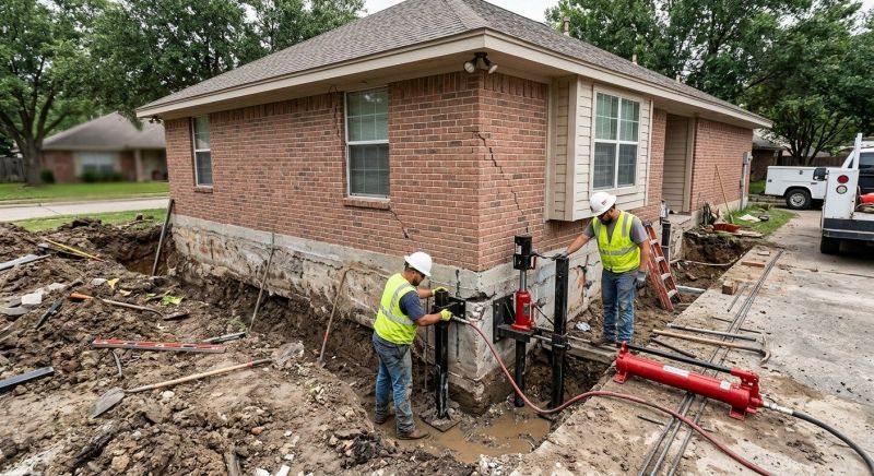 House Foundation Repair in Pikesville, MD