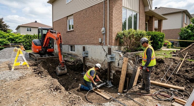 House Foundation Repair in Rising Sun, MD