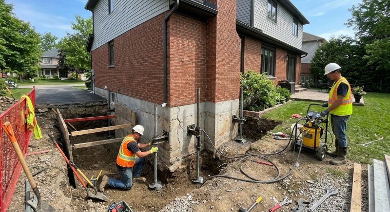 House Underpinning in Harford County, MD