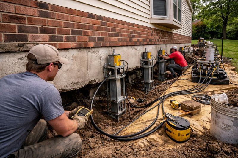 Settling Foundation Service in Baltimore County, MD