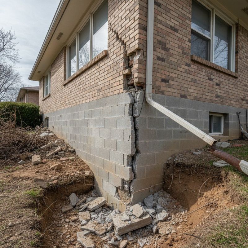 Settling Foundation Service in Bel Air, MD