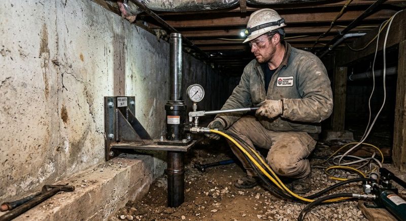 Settling Foundation Service in Cockeysville, MD