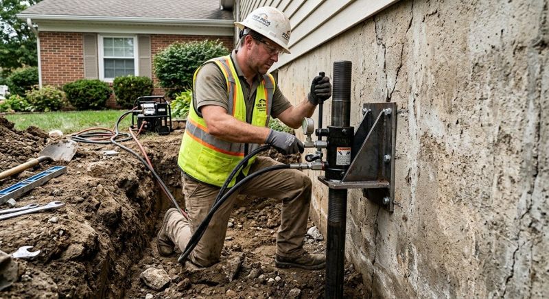 Settling Foundation Service in Pikesville, MD