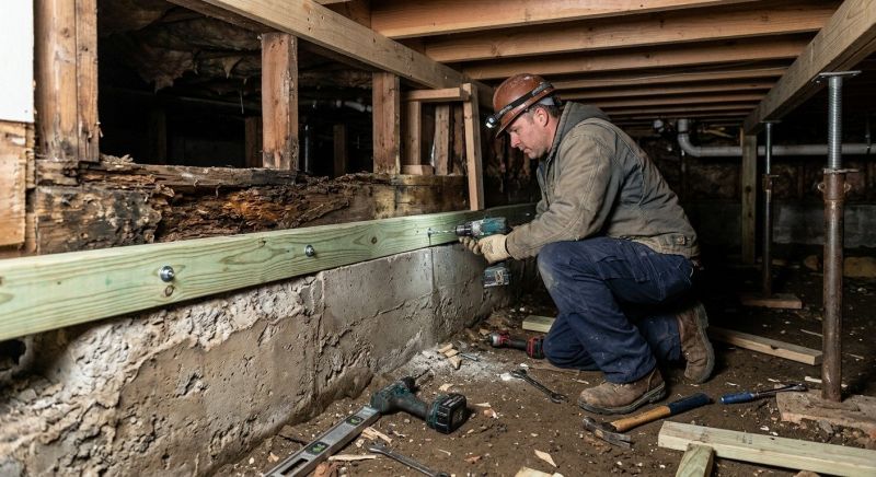 Slab Foundation Repair in Harford County, MD