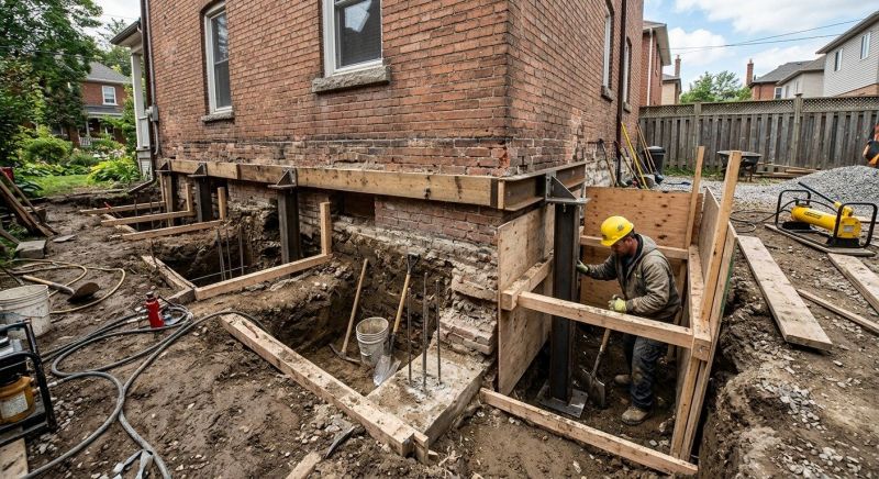 Structural Underpinning in Harford County, MD